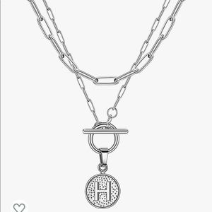 “H” necklace
